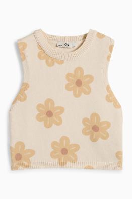 Blume - Strick-Top