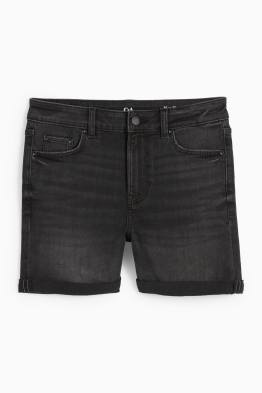 Pantaloni scurți de blugi - talie medie - LYCRA®