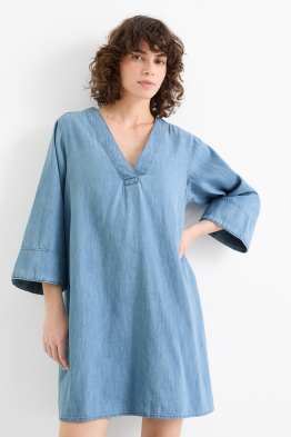 Robe-tunique en jean
