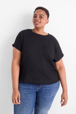 T-shirt - tessuto tramato