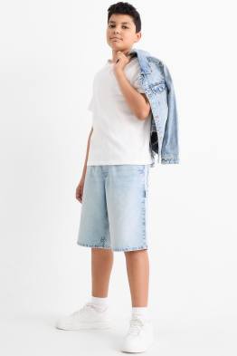 Bermuda di jeans