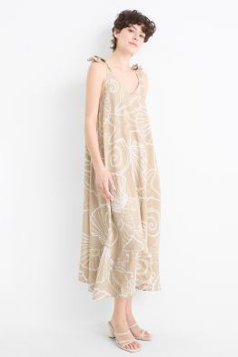 Strandkleid - gemustert