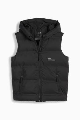 Bodywarmer met capuchon - waterafstotend