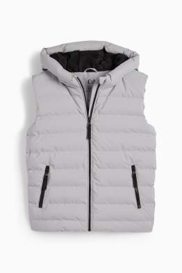 Bodywarmer met capuchon - waterafstotend