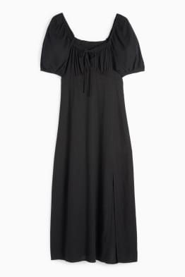 Vestit estil imperi - mescla de lli
