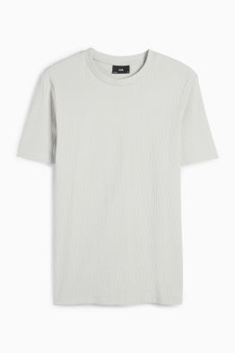 T-shirt - regular fit - textured