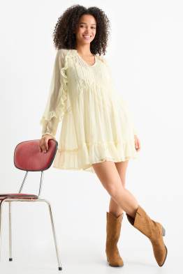 Robe en mousseline
