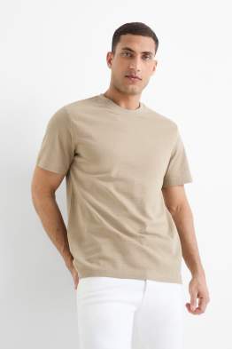 T-shirt - regular fit - textured