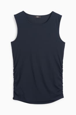 Basic top - ribstof
