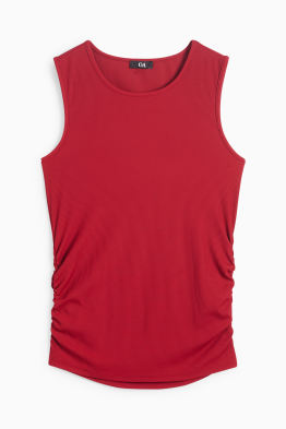 Basic-Top - gerippt