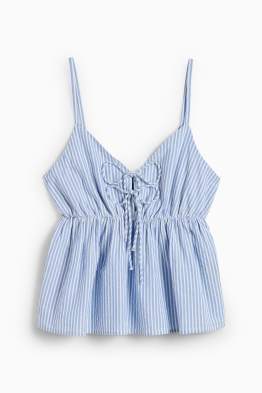Crop Top - gestreift