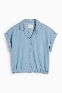 Jeansbluse