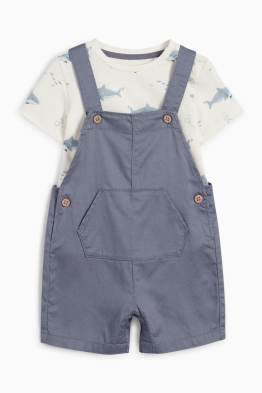 Haai - baby-outfit - 2-delig