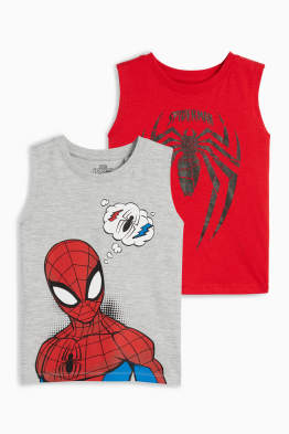 Pack de 2 - Spider-Man - camisetas sin mangas