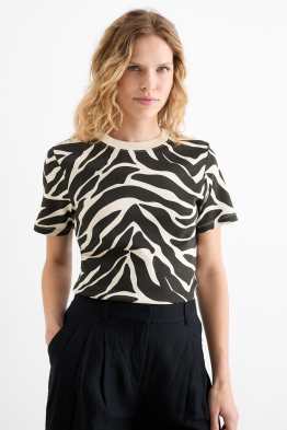 T-shirt basic - slim fit - fantasia