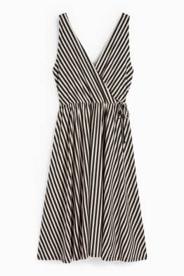 Vestit encreuat - de ratlles