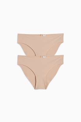 Multipack of 2 - no-VPL knickers