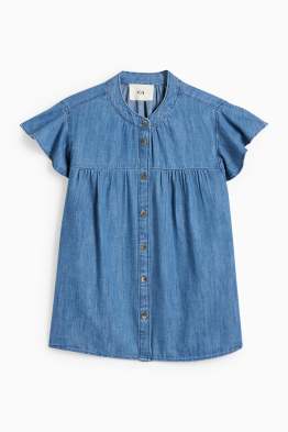 Jeansbluse