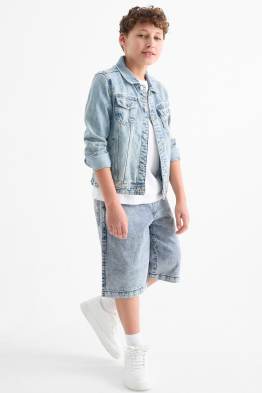 Bermuda di jeans