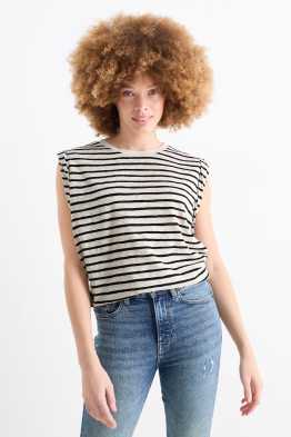 Top - gestreift