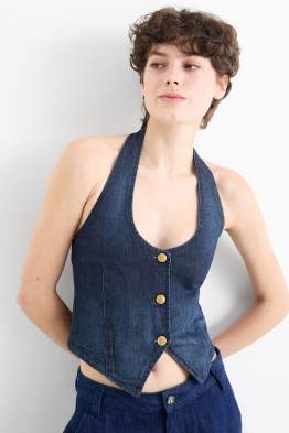 Denim gilet