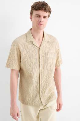 Chemise - relaxed fit - col à revers - à carreaux