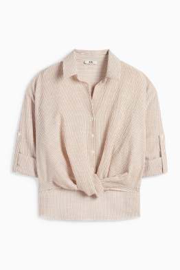 Bluse - gestreift