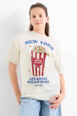 Popcorn - maglia a maniche corte