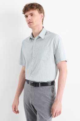 Camisa formal - regular fit - Kent - elàstica - de quadres