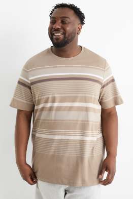 T-shirt - regular fit - gestreept
