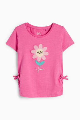Blume - Kurzarmshirt