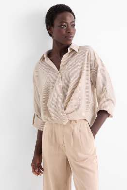 Bluse - gestreift