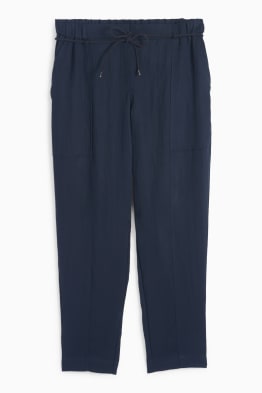 Pantalon - high waist - tapered fit
