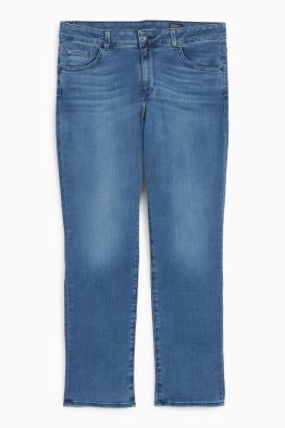 Straight jeans - vita media