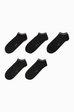 Lot de 5 paires - socquettes de sport
