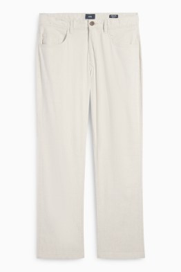 Pantalons - regular fit - mescla de lli