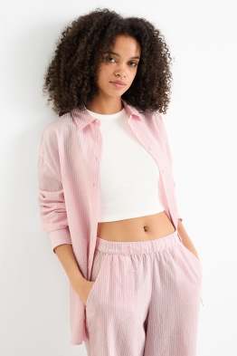 Bluse - gestreift