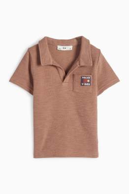 Palmier - tricou polo - structurat