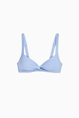 Bikini top - padded - LYCRA® XTRA LIFE™ - ribbed