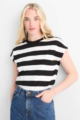 Basic T-shirt - regular fit - striped