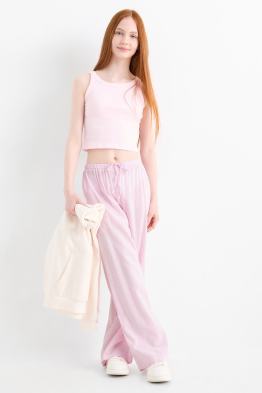Pantaloni - palazzo - a righe