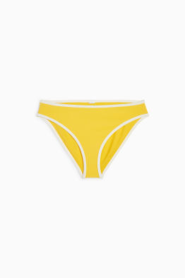 Bikini bottoms - mid-rise waist - LYCRA® XTRA LIFE™ - textured