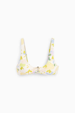 Bikini-Top - wattiert - LYCRA® XTRA LIFE™ - geblümt