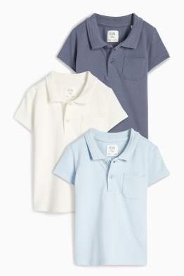 Set van 3 - baby-poloshirt