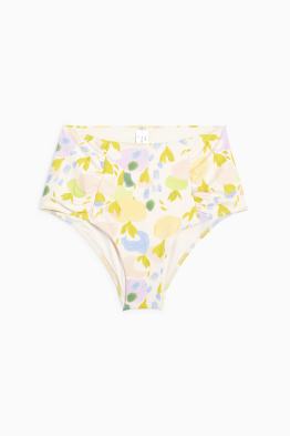 Bikini-Hose - High Waist - LYCRA® XTRA LIFE™ - geblümt