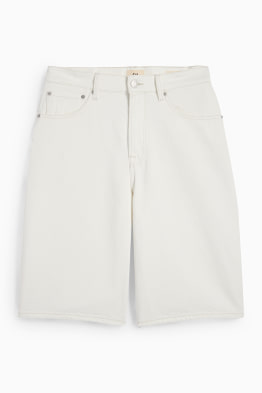 Jeans-Bermudas