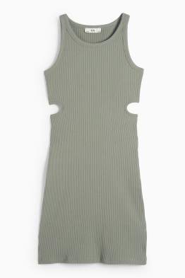 Kleid - gerippt