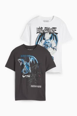 Wielopak, 2 szt. - Yu-Gi-Oh! - koszulka z krótkim rękawem
