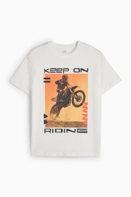 Motokros - tričko s krátkým rukávem