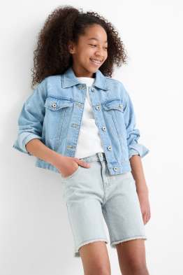 Shorts di jeans